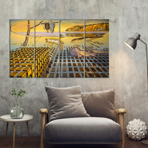 Impression sur toile de Salvador Dali : La désintégration de la persévérance, LOT DE 4 TOILES - Product Image 3
