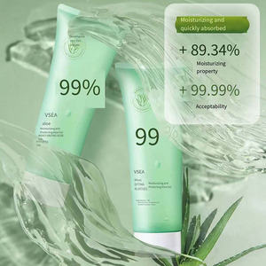 Gel d'aloe vera en gros pour fabricants – <span class=keywords><strong>Crème</strong></span> hydratante et apaisante post-soleil pour peaux à tendance acnéique – Gel d'aloe vera portable pour le visage - Product Image 5