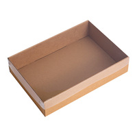 Boîte de papier kraft rigide en Offre Spéciale personnalisée en gros d'usine pour l'emballage alimentaire de pique-nique avec votre propre logo