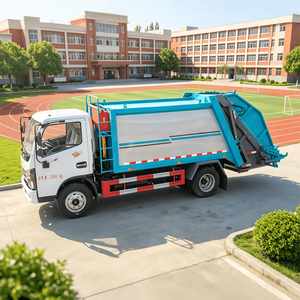 China Dongfeng 12-Cubic-Meter Compression Garbage Truck Compactor Garbage Trucks - Product Image 3