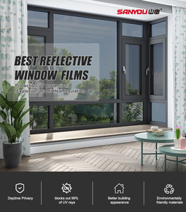 <span class=keywords><strong>Film</strong></span> de <span class=keywords><strong>fenêtre</strong></span> de bâtiment 2mil <span class=keywords><strong>Anti</strong></span>-Heat One Way Vision Mirror Réfléchissant Protection de la vie privée Architecture <span class=keywords><strong>Fenêtre</strong></span> <span class=keywords><strong>Film</strong></span> de confidentialité - Product Image 2