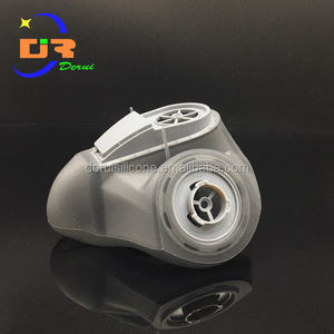 หน้ากากซิลิโคนซักได้นำกลับมาใช้ใหม่ได้,หน้ากากป้องกันใบหน้าซิลิโคนสำหรับผู้ใหญ่เด็ก - Product Image 4