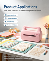 Machine de découpe et d'embossage électrique A4 de 9 pouces pour la création de cartes, le scrapbooking et les arts créatifs