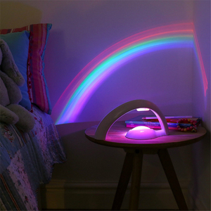 Lampe de projection <span class=keywords><strong>arc</strong></span>-<span class=keywords><strong>en</strong></span>-<span class=keywords><strong>ciel</strong></span> LED, veilleuse colorée, projecteur 3D, lampe de table pour chambre d'enfant, décoration de <span class=keywords><strong>la</strong></span> maison - Product Image 6