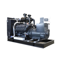 Groupe électrogène diesel à refroidissement par eau de type ouvert 50 kVA 100 kVA 150 kVA 200 kVA triphasé 380 V avec moteur