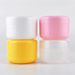 Super March 30g 50g 100g 200g 250g Pots en plastique cosmétiques roses, verts, jaunes, transparents, blancs, contenants en plastique pour produits capillaires avec couvercle - Product Image 2