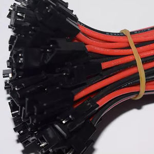 高品质sm2.54毫米公 + 母2-PinSMR发光二极管条形电缆连接器插头JST端子线束 - Product Image 5