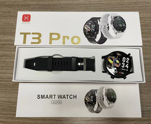 Il più nuovo T3pro smartwatch round touch screen BT call Movement Path cardiofrequenzimetro Fitness orologi sportivi smart watch - Product Image 6