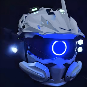 Dispositivo Inteligente Montado na Cabeça Totalmente Personalizável com Kits de Iluminação Opcionais, Fones de Ouvido Sem Fio e Equipamentos de Comunicação - Product Image 1
