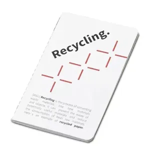 Note cucite su carta riciclata, merchandising sostenibile - Product Image 1