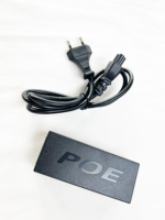 IEEE802.3af/at Mini Active Gigabit POE Injecteur Noir 30W Midspan Surveillance Accessoires