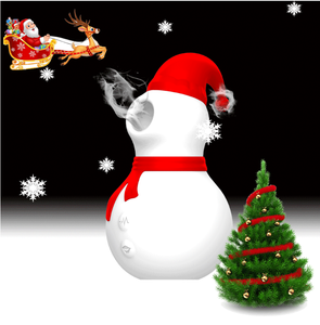 Vibrador de Succión con Forma de Muñeco de Nieve para Masturbación Femenina, Estimulador de Clítoris y Pezones, Masajeador Erótico de Punto G - Product Image 2