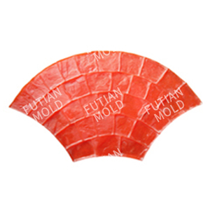 Ventas de fábrica Esteras de cemento decorativas duraderas Juegos de pisos Textura Impresión Estampada Moldes de hormigón Moldes de sello de hormigón - Product Image 3