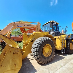 Cargadora frontal Cat 980G usada de alta calidad, original de Japón, potente sistema hidráulico, cargadora de ruedas Caterpillar Cat 980G en venta - Product Image 2