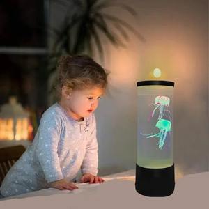 Lampe LED Poisson Multicolore pour Aquarium, Veilleuse USB, Lampe de Table à Bulles de Poisson Simulées pour Maison, Bureau, Chambre, Salon - Product Image 3