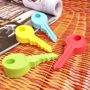 Kak — <span class=keywords><strong>cale</strong></span> <span class=keywords><strong>porte</strong></span> <span class=keywords><strong>de</strong></span> sécurité en Silicone, Style clé, protection pour enfants, <span class=keywords><strong>d</strong></span>écoration <span class=keywords><strong>de</strong></span> <span class=keywords><strong>porte</strong></span>, 10cm - Product Image 4