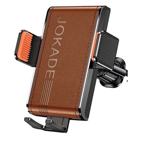 Soporte Universal para Teléfono Celular Jokade para Rejilla de Ventilación de Auto, Color Marrón - Product Image 1