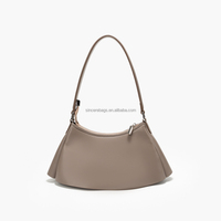 Nouveau Sac à Bandoulière Pliable Nuage Tendance pour Femme, Sac à Main en Cuir PU avec Chaîne, Texture Haut de Gamme, Luxe Portable