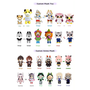 Yeni Moda Sprunki Anime Peluş Oyuncak, PP Pamuk Dolgulu Süper Yumuşak Peluş OPP Poşet Ambalajlı - Stres Giderici Hediye - Product Image 2