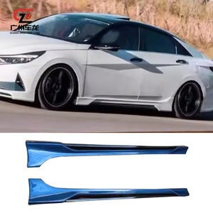 현대 엘란트라 7세대 2020-2023 프론트 립 리어 립 사이드 스커트 ABS 범퍼 디퓨저 바디킷 - Product Image 3
