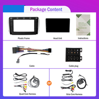 Radio de coche para Peugeot 2008-2019 2Din Android Autoradio coche estéreo DVD GPS navegación reproductor Multimedia Android Auto Carplay