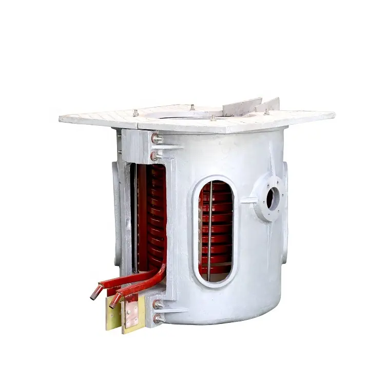HTGP 100kg 250kg industrial ovens for casting iron scrap steel smelting stove induction metal electric melting furnace for sale