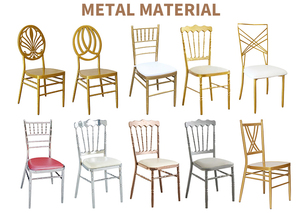 Chaise Chiavari blanche pour mariages, banquets, fêtes en plein air, empilable, en aluminium, mobilier d'hôtel, restaurants, locations, Chiavar - Product Image 4