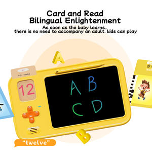 Cartes flash parlantes éducatives pour enfants, mini machine d'apprentissage de l'anglais, plastique ABS, batterie au lithium, jouet musical, lecture, mémoire de 16 Mo - Product Image 5