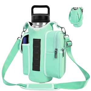 Bolsa Térmica Magnética Cruzada para Deportes y Fitness, con Portavasos, Forro de Poliéster, Bolsa Magnética para Botellas de Agua, Café Helado - Product Image 3