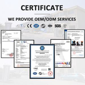 أحذية رياضية خفيفة مقاومة للسكون مقاومة للكيماويات أحذية أمان عالية القطع رخيصة - Product Image 4