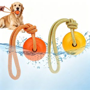 Entrega Rápida, Pelota de EVA Texturizada para Perros con Orificio, Juguete Interactivo para Perros, Juguetes para Masticar para Perros Agresivos, Mordida Fuerte - Product Image 3