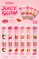 Ensemble de gloss à lèvres Juicy Glow Pearl Shine, gloss à lèvres hydratant longue durée, parfum fruité, gloss brillant pour les lèvres, maquillage pour les lèvres