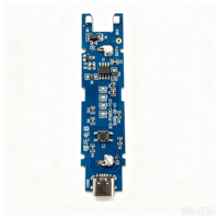 Carte de circuit imprimé pour mousseur à lait sans fil, interface de panneau de contrôle de stabilisation claire, kit de remplacement d'accessoires pour batteur à œufs