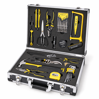 HEHE OEM Ensemble d'outils de réparation pour la maison et l'automobile de 62 pièces, outils à main multifonctionnels avec étui rigide - Réparations quotidiennes, cadeau