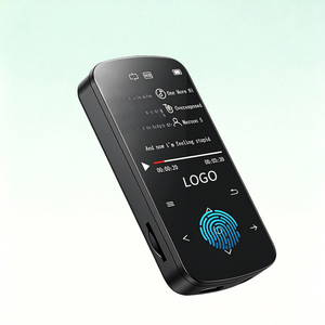 เครื่องเล่น MP4 หน้าจอสัมผัสแบบเต็มจอ ขายส่ง พร้อมบลูทูธ 5.0 และเสียงคุณภาพสูงแบบไม่สูญเสีย สำหรับเล่นกีฬา วิ่ง เป็นของขวัญ  รับทำโลโก้ตามสั่ง  ตัวเครื่องทำจากพลาสติก - Product Image 3