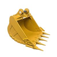 Direct usine pour CAT 320 : Fournisseur et fabricant de godets de pelle, dents de type OEM personnalisées, avec calcul du nombre de dents et paquet de talons anti-usure latéraux