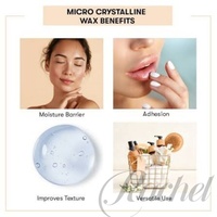 Cire microcristalline 70 75 80 pour cosmétiques, caoutchouc, bougies, adhésifs thermofusibles, revêtements de fruits, base de chewing-gum, onguents médicaux