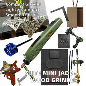 Mini Taladro Eléctrico Slite DIY, Micro Máquina para Tallar Madera, Accesorios de Pulido, Amoladora de Jade, 20W, 3mm, 110-240V, Iones de Litio - Product Image 5