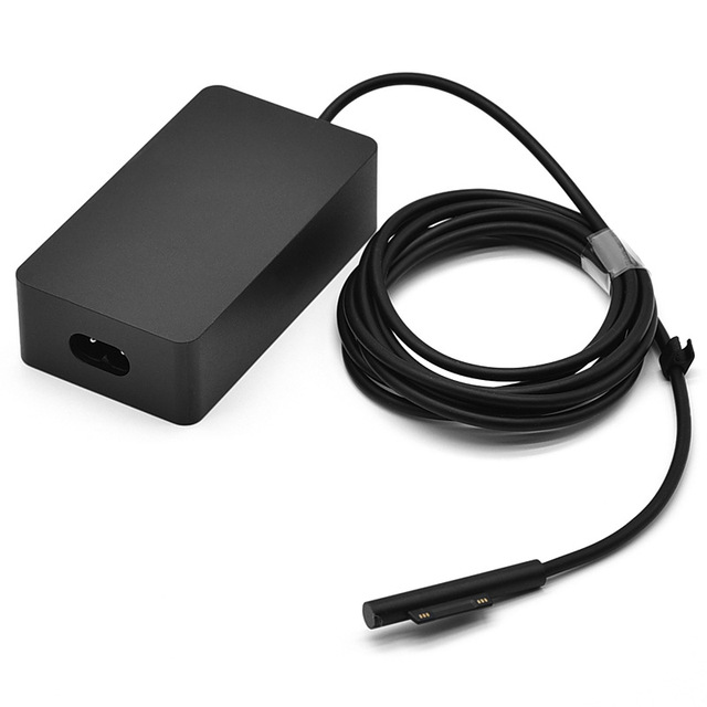 Slim Portable 65W Surface Pro Charger 15V 4A Magnetic Connector Stable Output AC Adapter for Laptop Computer