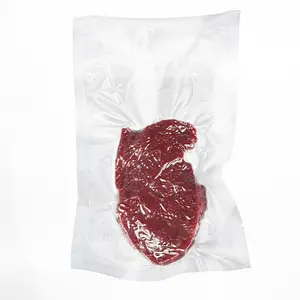Wholesale Clearance Food Grade Clear Plastic Packaging Bag Vacuum Sealed Plastic Bag For Sausage and Steak