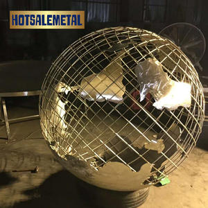 Sculptures en métal abstraites personnalisables en usine de Foshan résistantes aux intempéries et uniques - Product Image 6