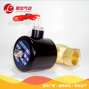 Vanne solénoïde à vapeur tout cuivre Chzldq, type angle 1 pouce, AC 220V, pour air, température de fonctionnement 100°C-500°C - Product Image 3