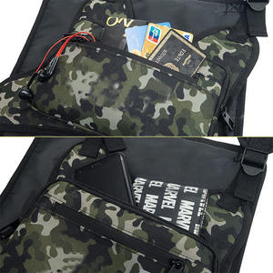 Kleurrijke Tactische Borsttas Mode <span class=keywords><strong>Bullet</strong></span> Hip Hop Heuptas Trainingsvest Buiktas Outdoor Heren Running Borst Rig Tas - Product Image 4