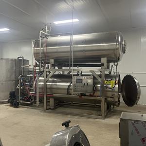 Esterilizador en autoclave/retorta de grado militar para alimentos enlatados y carne de res, esterilización de <span class=keywords><strong>spam</strong></span>, equipo esterilizador de alimentos - Product Image 4