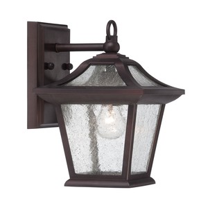 Lampade da parete per esterni a forma di casetta in bronzo antico HMS - Product Image 1