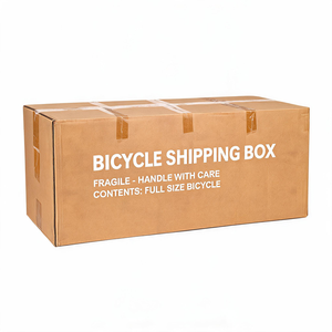<span class=keywords><strong>Caja</strong></span> de Envío para Bicicletas de Alta Resistencia, <span class=keywords><strong>Caja</strong></span> de Almacenamiento para Bicicletas de Montaña, Cajas de Cartón Corrugado Reciclables de Doble Pared con Impresión Personalizada - Product Image 3