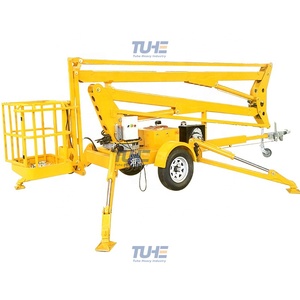 Hydraulic Boomlift Towobol <strong>Boom</strong> <strong>Lift</strong> Towwable Spider <strong>Boom</strong> <strong>Lift</strong> <strong>Platform</strong> - Product Image 2