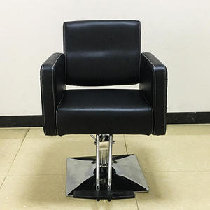 Chaise de Barbier Classique Réversible à Base Métallique, Couleur Personnalisable, Offre Spéciale pour Salon de Coiffure - Product Image 6