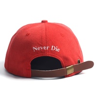 Op maat gemaakte ongestructureerde geborduurde logo corduroy stof sport outdoor ademende waterdichte snapback pet