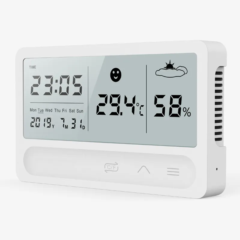 EXPED akıllı basit akıllı ev dijital elektronik sıcaklık ve nem ölçer ev termometre kapalı kuru higrometre